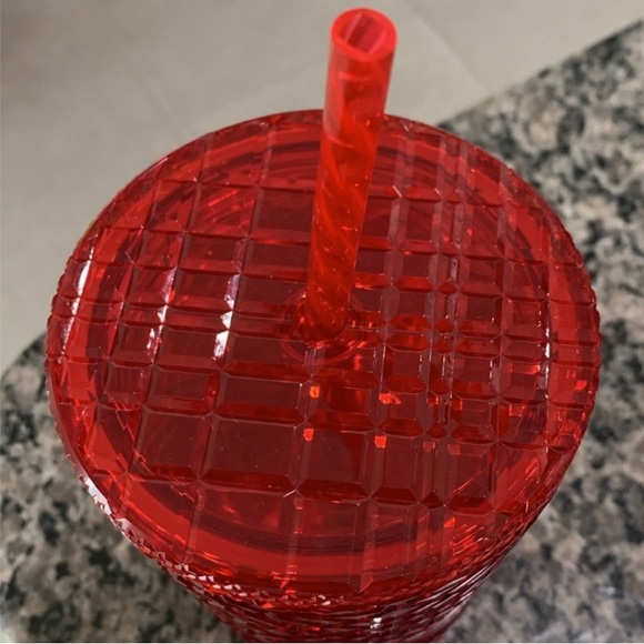 Starbucks 2021 Holiday Jeweled Tumbler RED - Picture 3 of 4